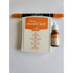 INVENTORY REDUCTION SALE. Stampin Up - Pumpkin Pie Accessories B39